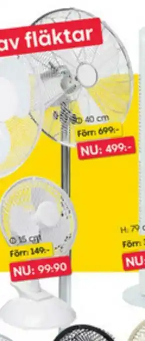 Rusta Fläktar Ø 40cm erbjuda