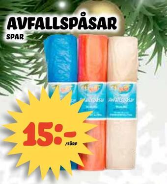 Nelins Avfallspåsar erbjuda