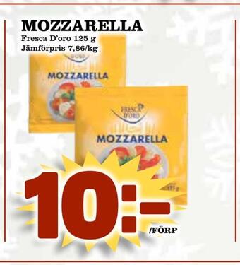 Matvärlden Tensta Mozzarella erbjuda