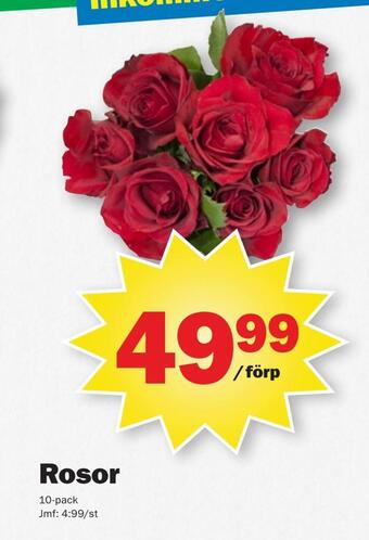 Pekås Rosor erbjuda