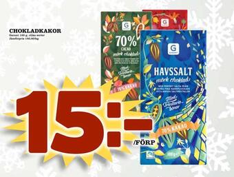 Matvärlden Tensta Chokladkakor erbjuda