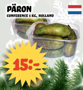 Nelins Päron erbjuda