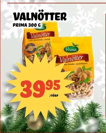 Nelins Valnötter erbjuda