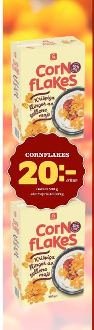 Matvärlden Tensta Cornflakes erbjuda