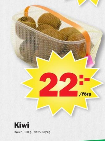 Pekås Kiwi erbjuda