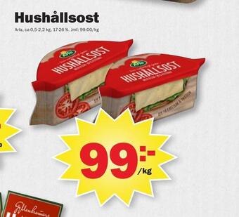 Pekås Hushållsost erbjuda