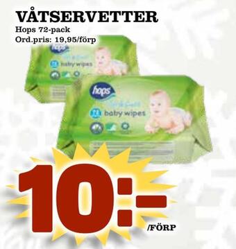 Supergrossen Våtservetter erbjuda