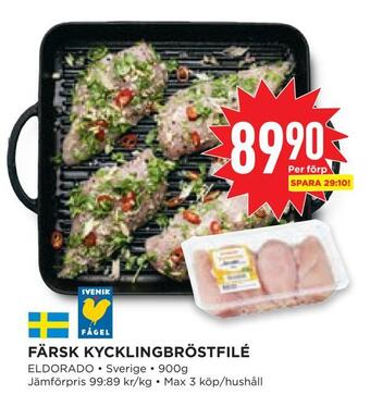 Willys Hemma Färsk kycklingbröstfilé erbjuda
