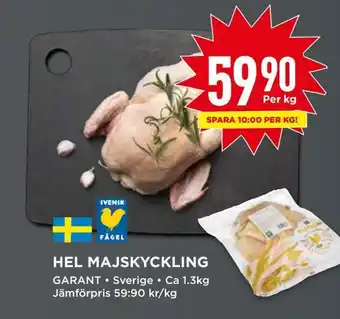 Willys Hemma Hel majskyckling erbjuda