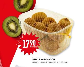 Willys Hemma Kiwi i korg 800g erbjuda