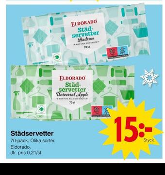Matöppet Städservetter erbjuda