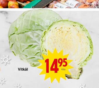 Matöppet Vitkål erbjuda