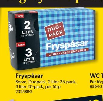 DollarStore Fryspåsar erbjuda