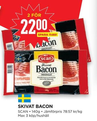 Willys Hemma Skivat bacon erbjuda