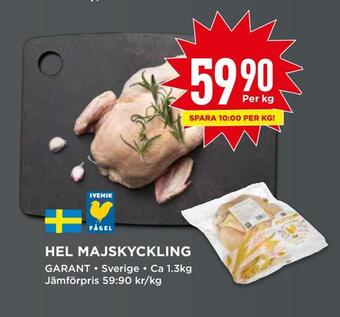 Willys Hel majskyckling erbjuda