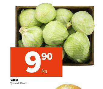 Coop Extra Vitkål erbjuda