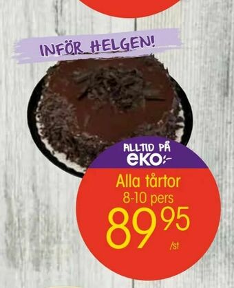 Alla tårtor