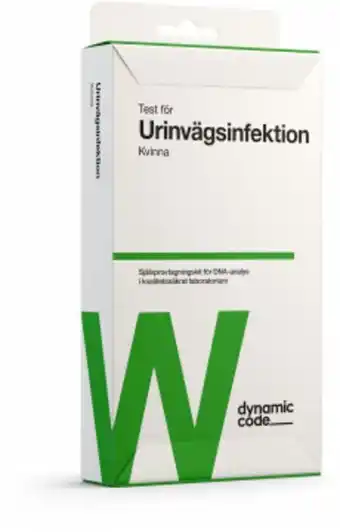 Dynamic code dna-test för urinvägsinfektion kvinna, 1 st