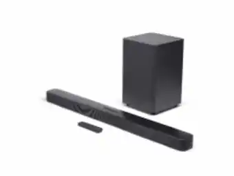 2.1 soundbar med trådlös subwoofer svart