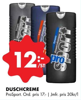 ÖoB Duschcreme erbjuda