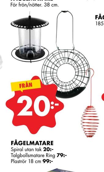 ÖoB Fågelmatare erbjuda