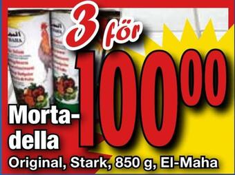Supergrossen Mortadella erbjuda