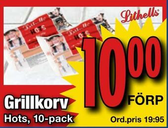 Supergrossen Grillkorv erbjuda