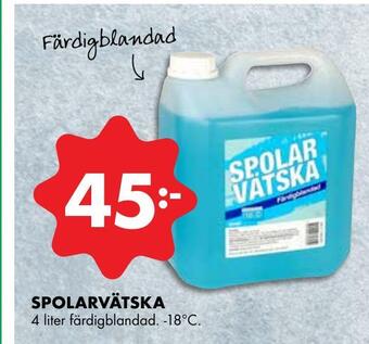 ÖoB Spolarvätska erbjuda
