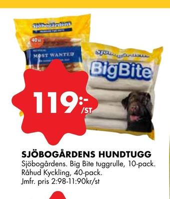 ÖoB Sjöbogårdens hundtugg erbjuda