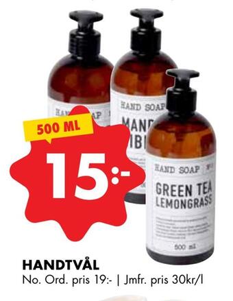 ÖoB Handtvål erbjuda