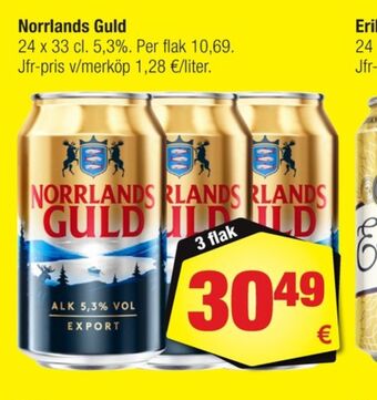Calle Guld export öl erbjuda