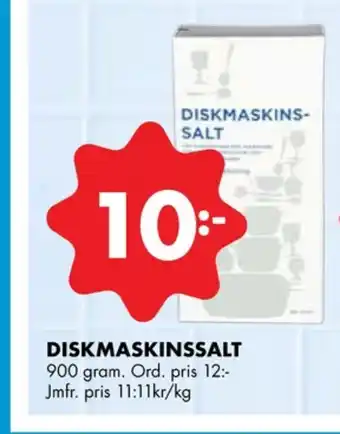 ÖoB Effekt diskmaskinsalt erbjuda