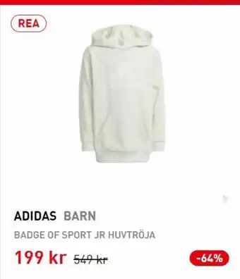 Adidas Barn Badge Of Sport Jr. Huvtröja