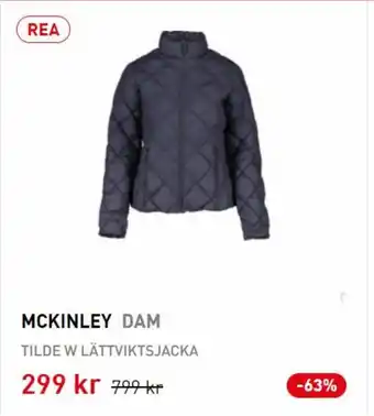 Intersport Mckinley Dam Tilde W Lättviktsjacka erbjuda