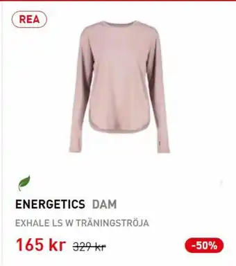 Intersport Energetics Dam Exhale LS W Träningströja erbjuda