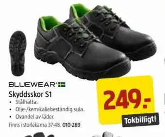 Jula Bluewear Skyddsskor S1P erbjuda