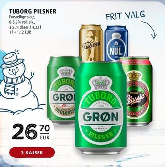 Scandinavian Park Tuborg pilsner erbjuda