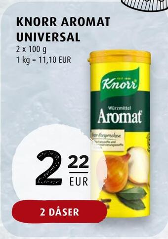 Scandinavian Park Knorr aromat universal erbjuda