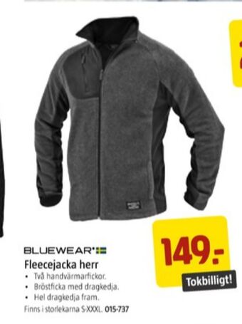 Jula Bluewear arbetsjackor erbjuda