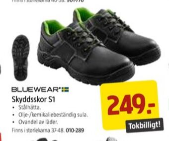 Jula Bluewear säkerhetsskor erbjuda