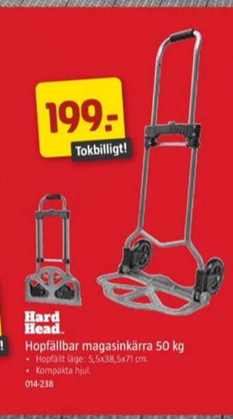 Jula Hard head magasinkärra erbjuda
