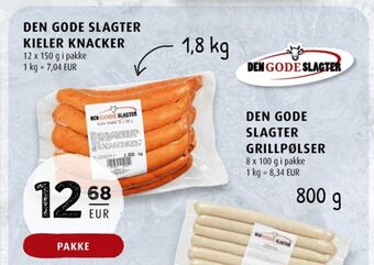 Scandinavian Park Den gode slagter grillkorv erbjuda