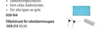 Jula Tillbehörsset för robotdammsugare erbjuda