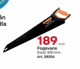 Byggmax G-Man Fogsvans Excel 550mm erbjuda
