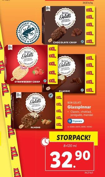 Lidl Glasspinnar erbjuda