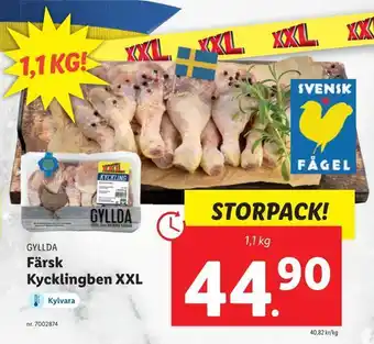 Lidl Färsk kycklingben xxl erbjuda