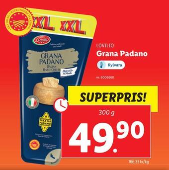 Lidl Grana padano erbjuda