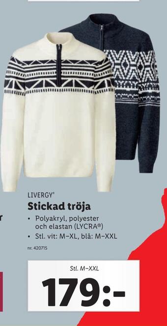 Lidl Stickad tröja erbjuda