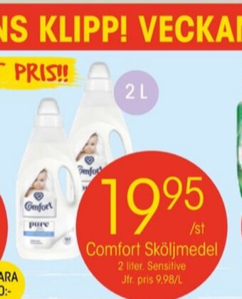 Comfort sköljmedel