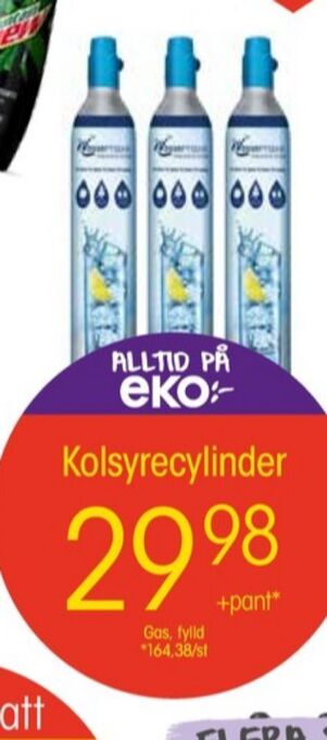 EKO Wassermaxx kolsyrepatron erbjuda